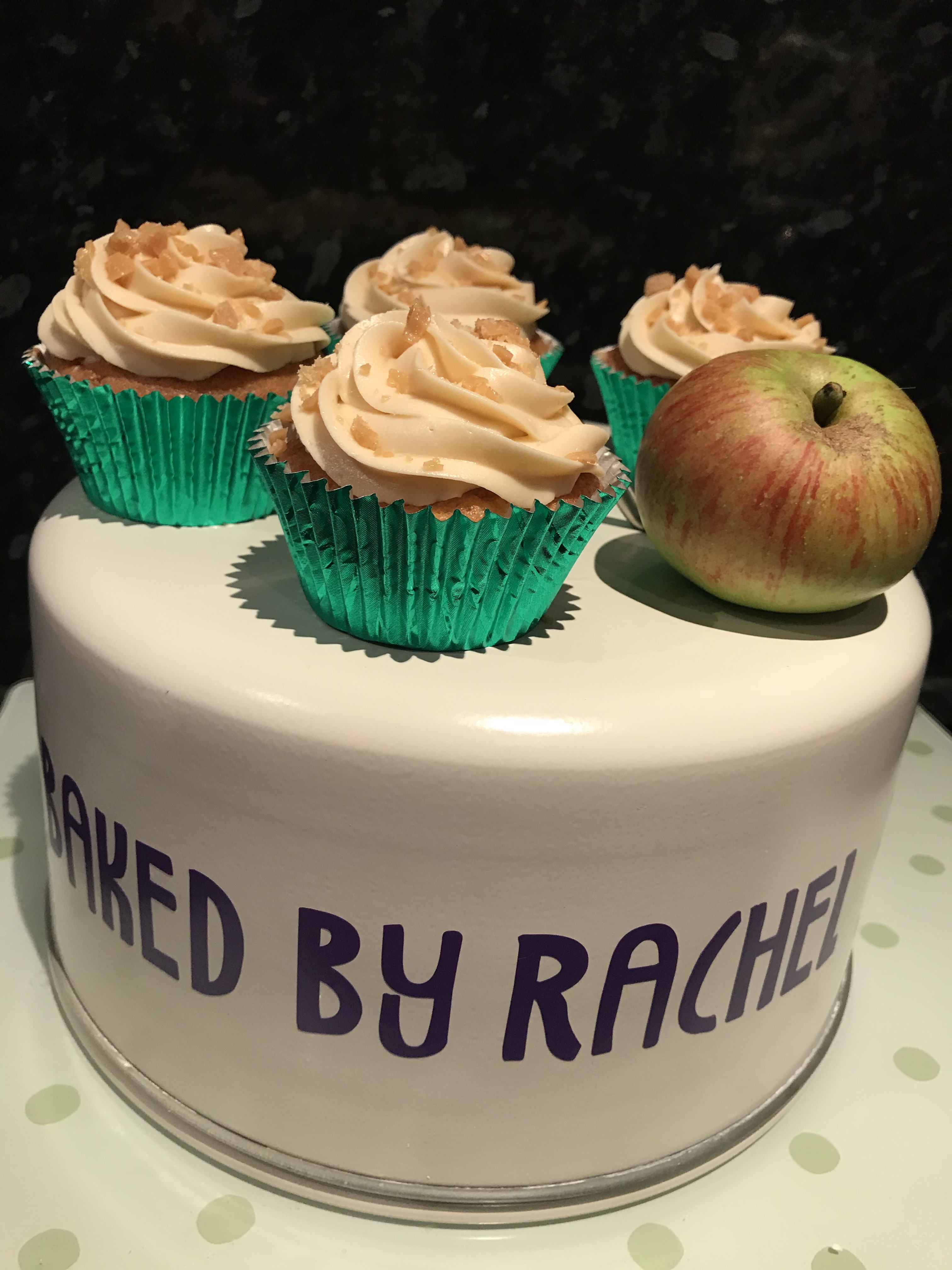 Toffee Apple Cupcakes