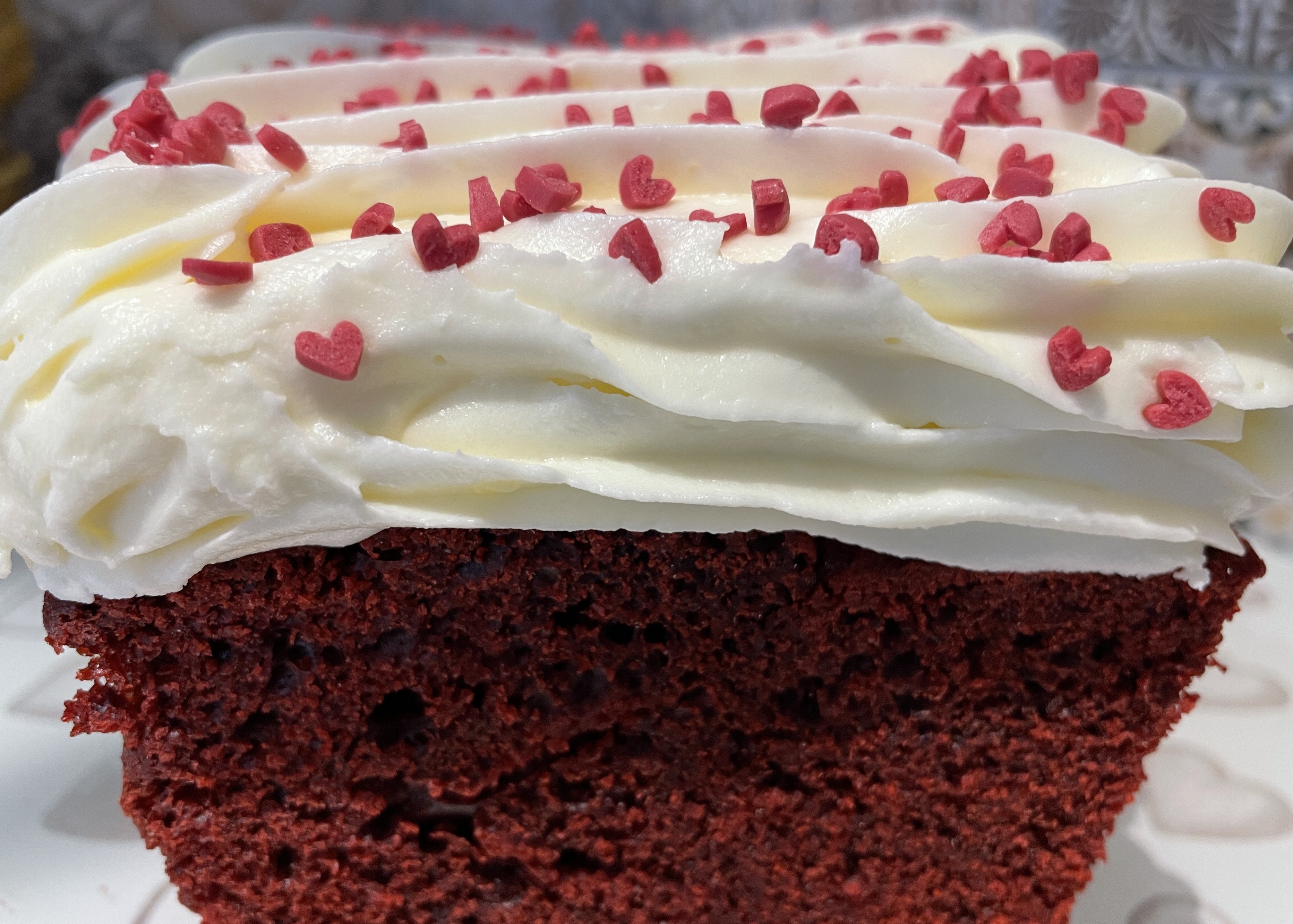Red Velvet Loaf Cake